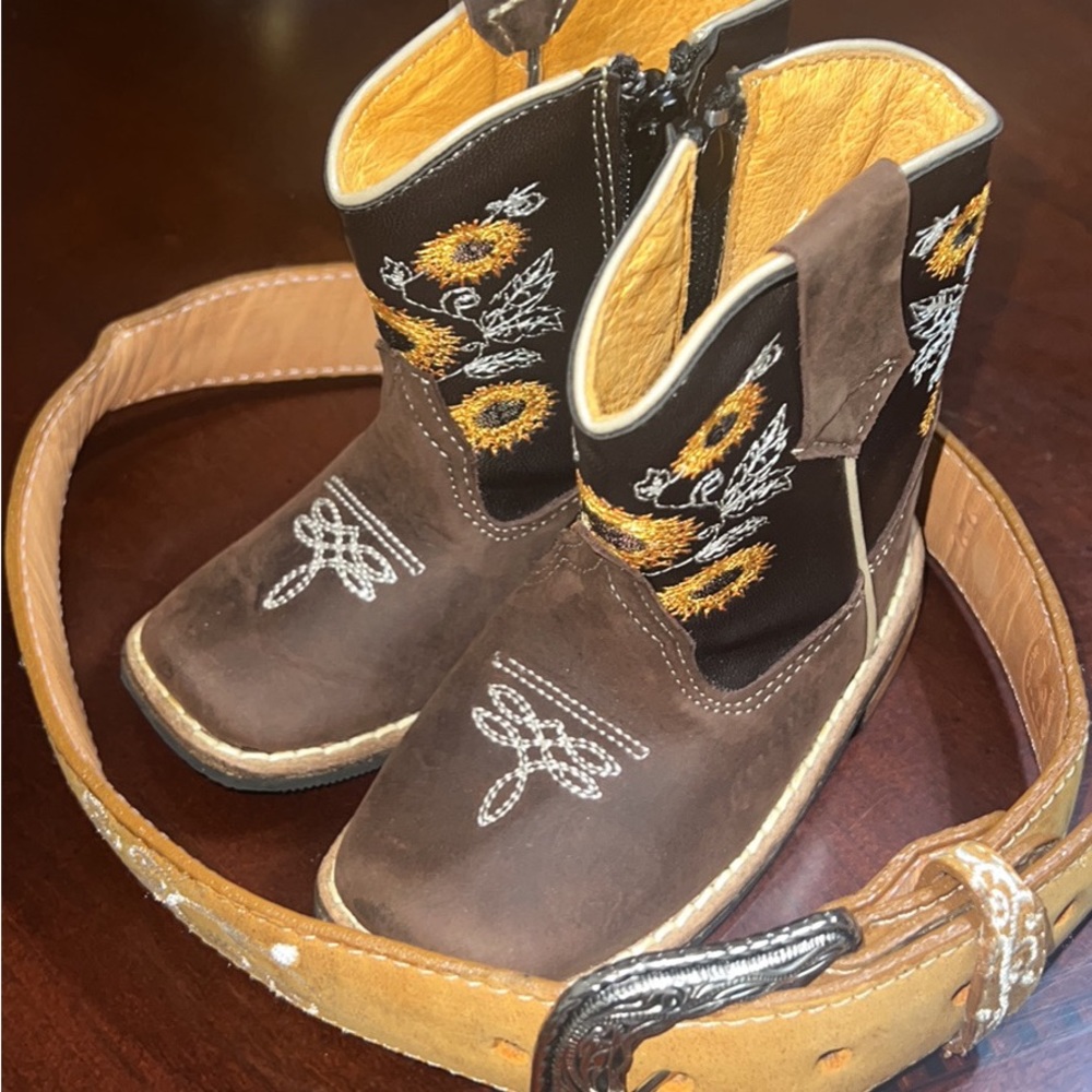 Mexican toddler girl boots